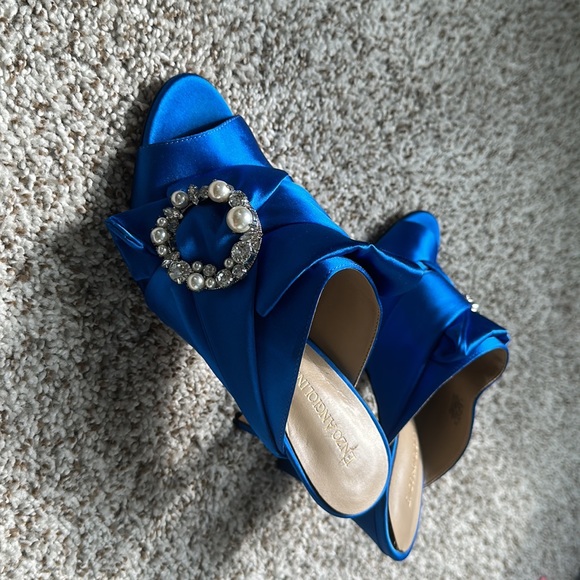 Enzo Angiolini royal blue Mule.Worn once - Picture 3 of 4
